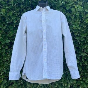 Michael Kors Taylored Fit Mens Medium Dress Shirt